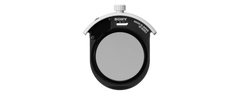 Drop-in circular polarizer for SEL400F28GM